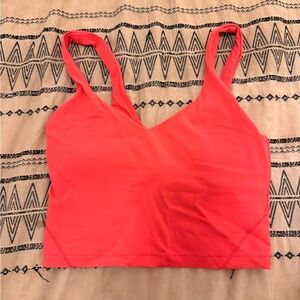 lululemon align tank lipgloss pink